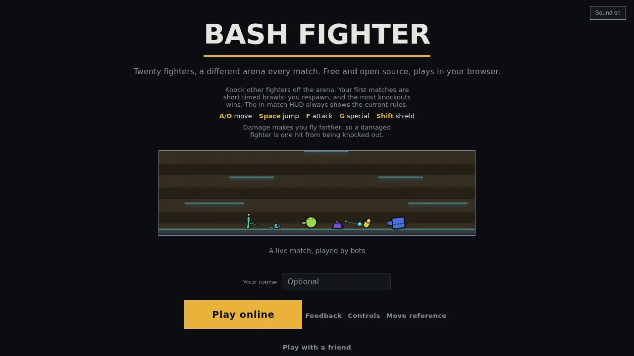 Bash Fighter screenshot