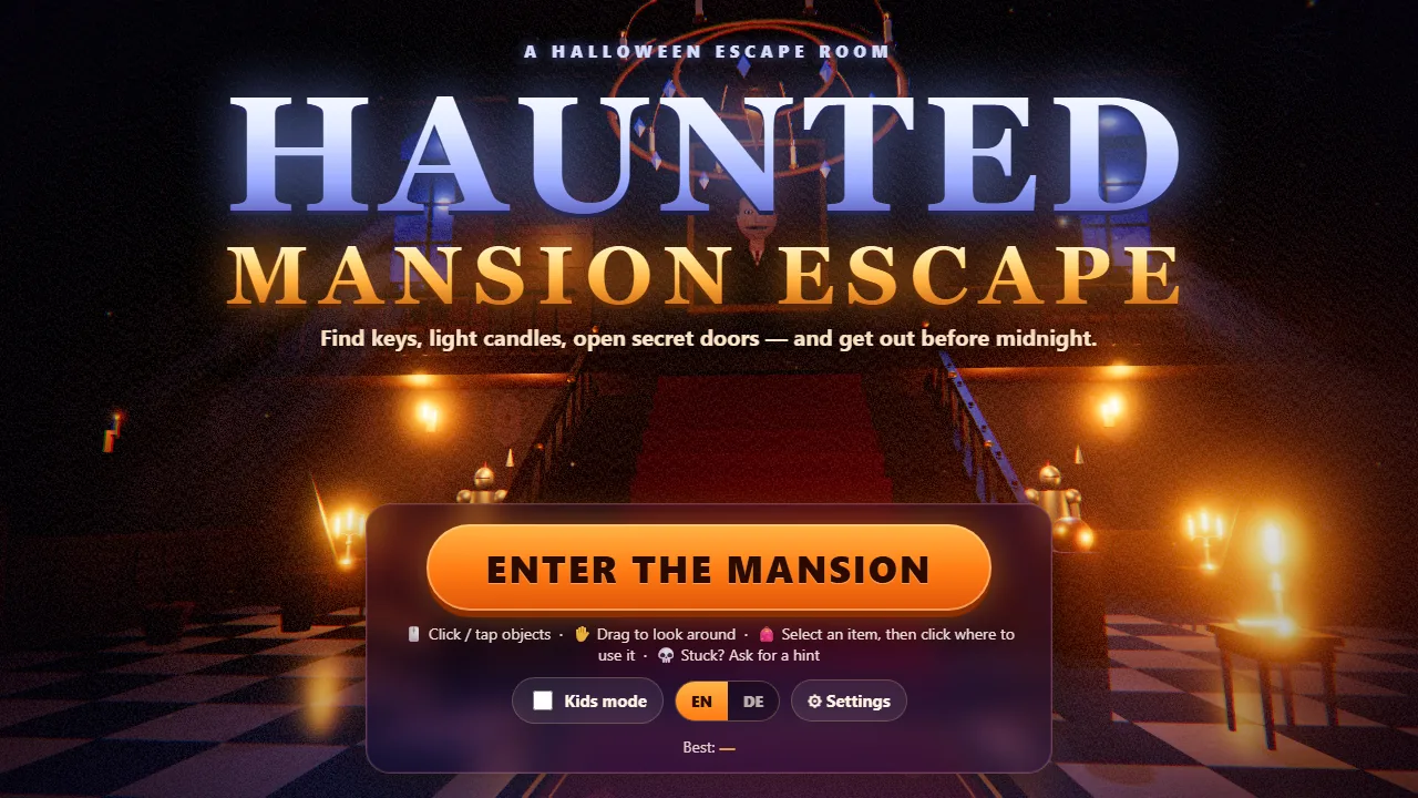 Haunted Mansion Escape screenshot