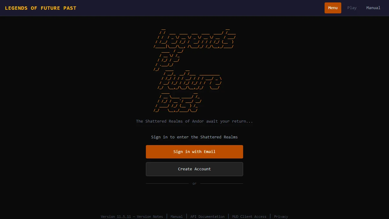 Legends of Future Past screenshot