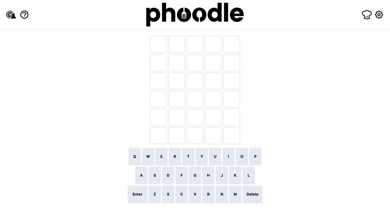 Phoodle screenshot