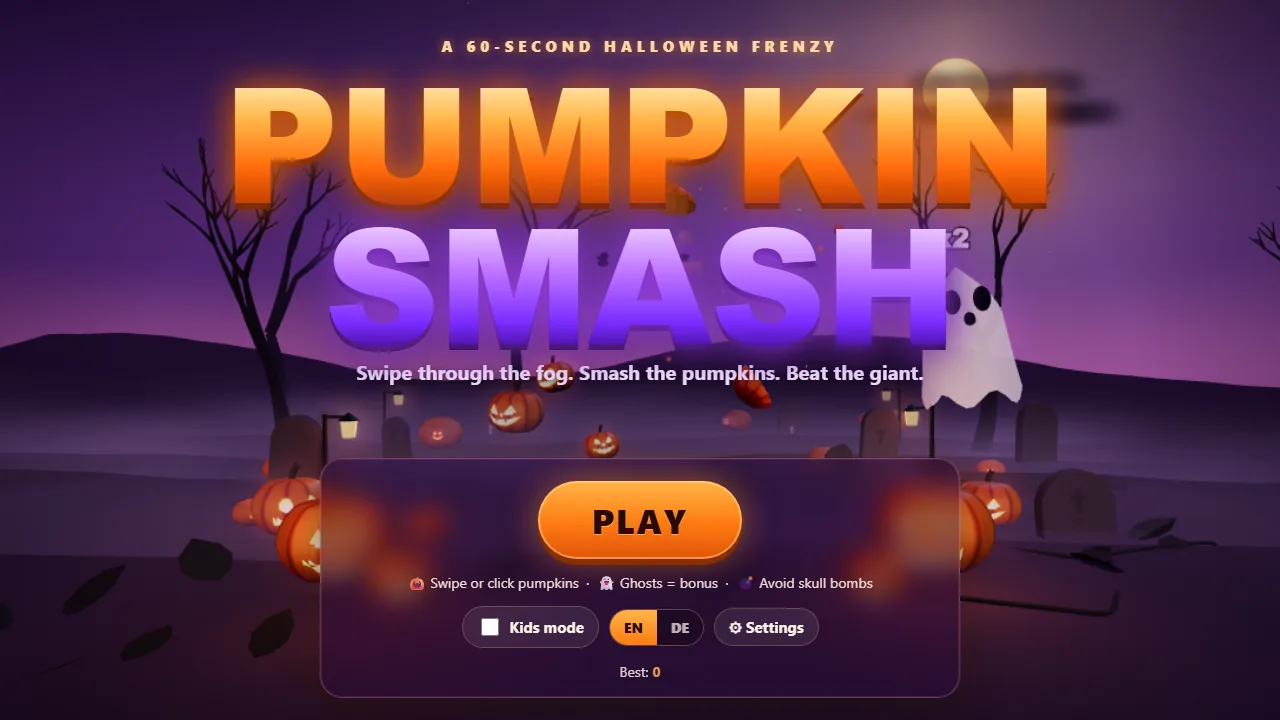 Pumpkin Smash screenshot