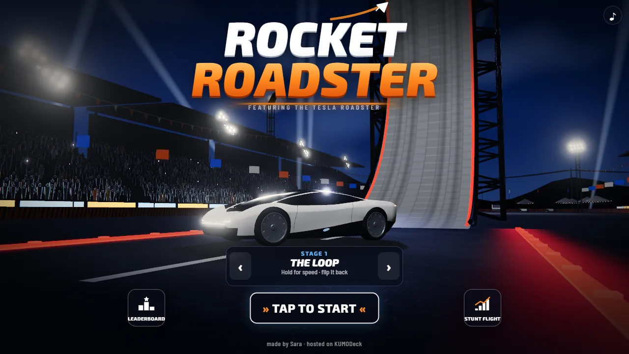 Rocket Roadster screenshot