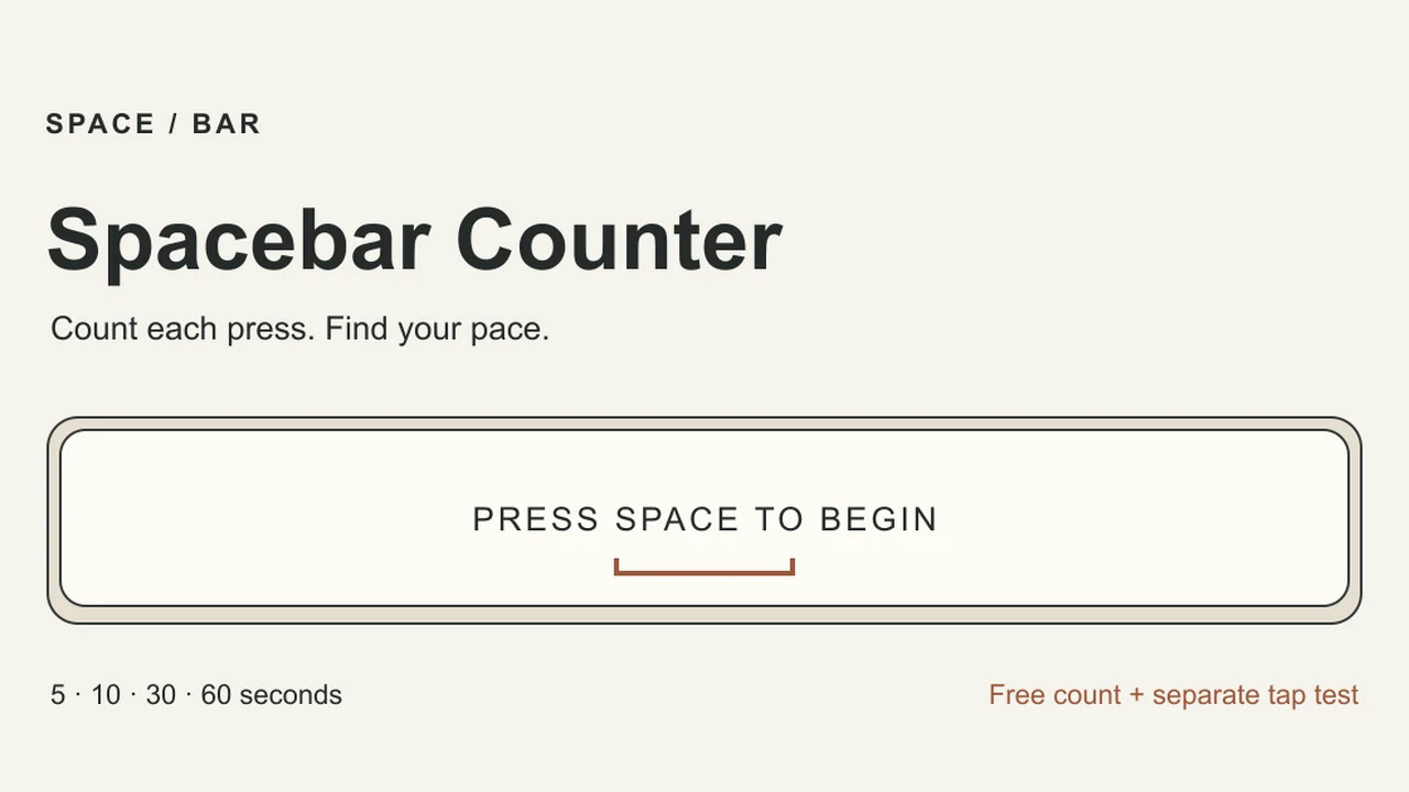 Spacebar Counter published cover artwork