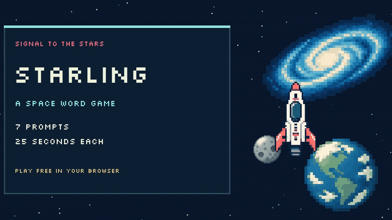 STARLING published cover artwork