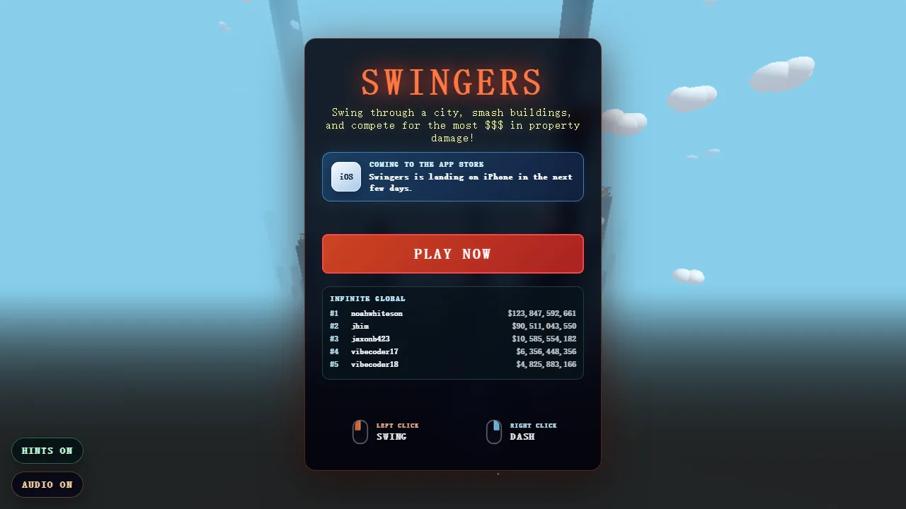 Swingers screenshot