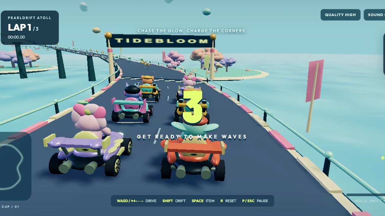 Tidebloom Rally screenshot